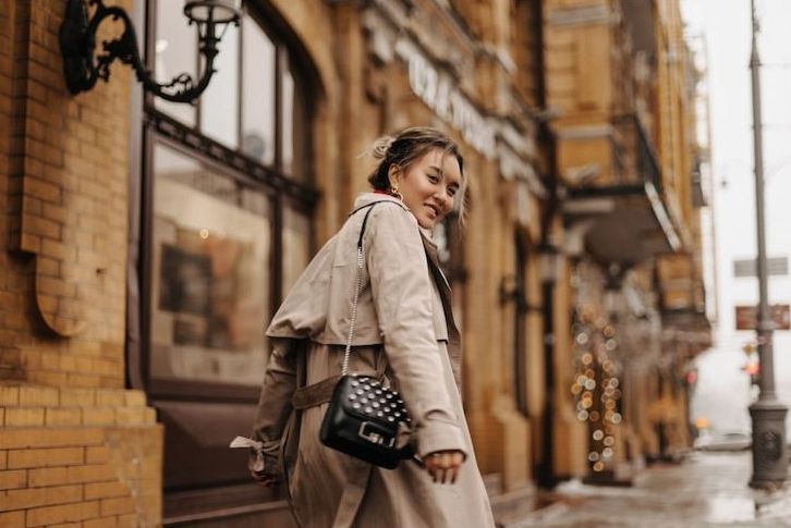 Allwetter Trenchcoat Gabardine Ansicht 1