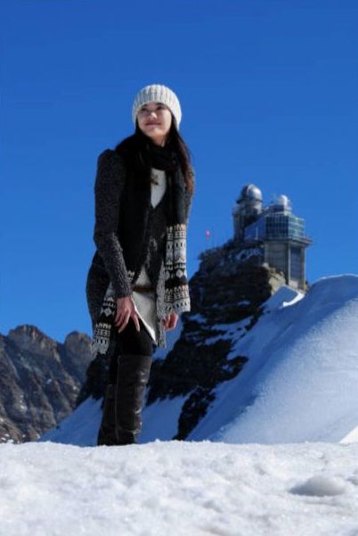 Schweizer Schafweiden im Berner Oberland